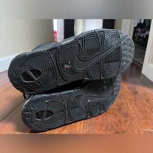 Nike more uptempo reflective black